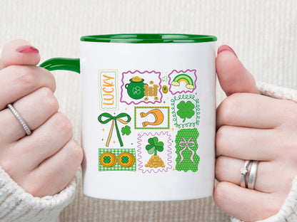 Preppy Lucky St Patrick's Day Sublimation Print