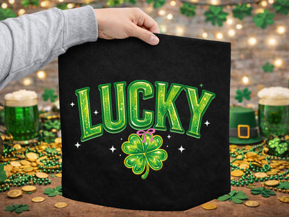 Preppy Lucky St Patrick's Sublimation Transfer