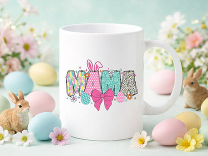 Preppy Mama Easter Sublimation Design