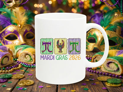 Preppy Mardi Gras 2026 Sublimation Print