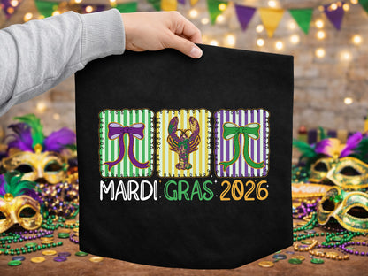 Preppy Mardi Gras 2026 Sublimation Print
