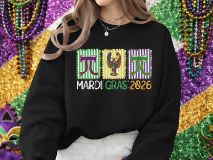 Preppy Mardi Gras 2026 Sublimation Print