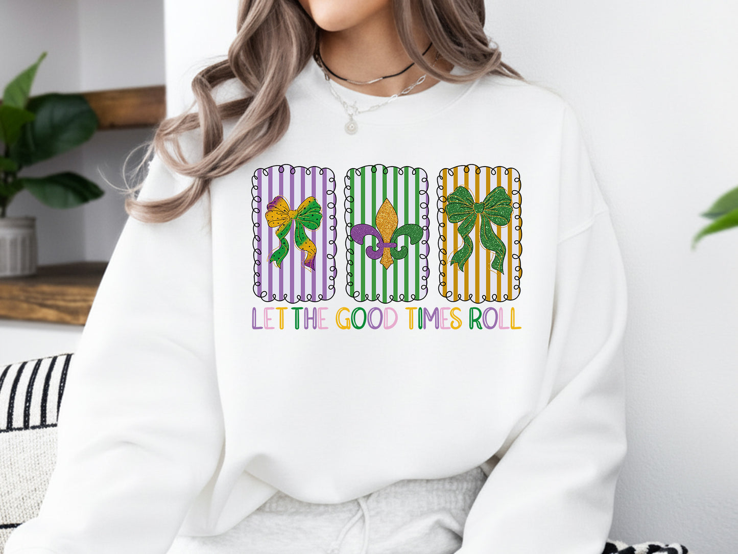 Preppy Mardi Gras Sublimation Designs Bundle