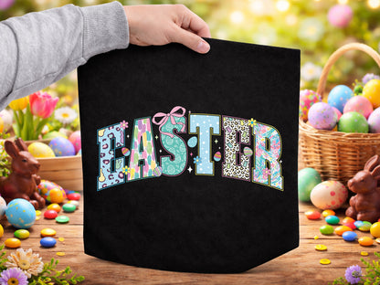 Preppy Varsity Easter Sublimation Print
