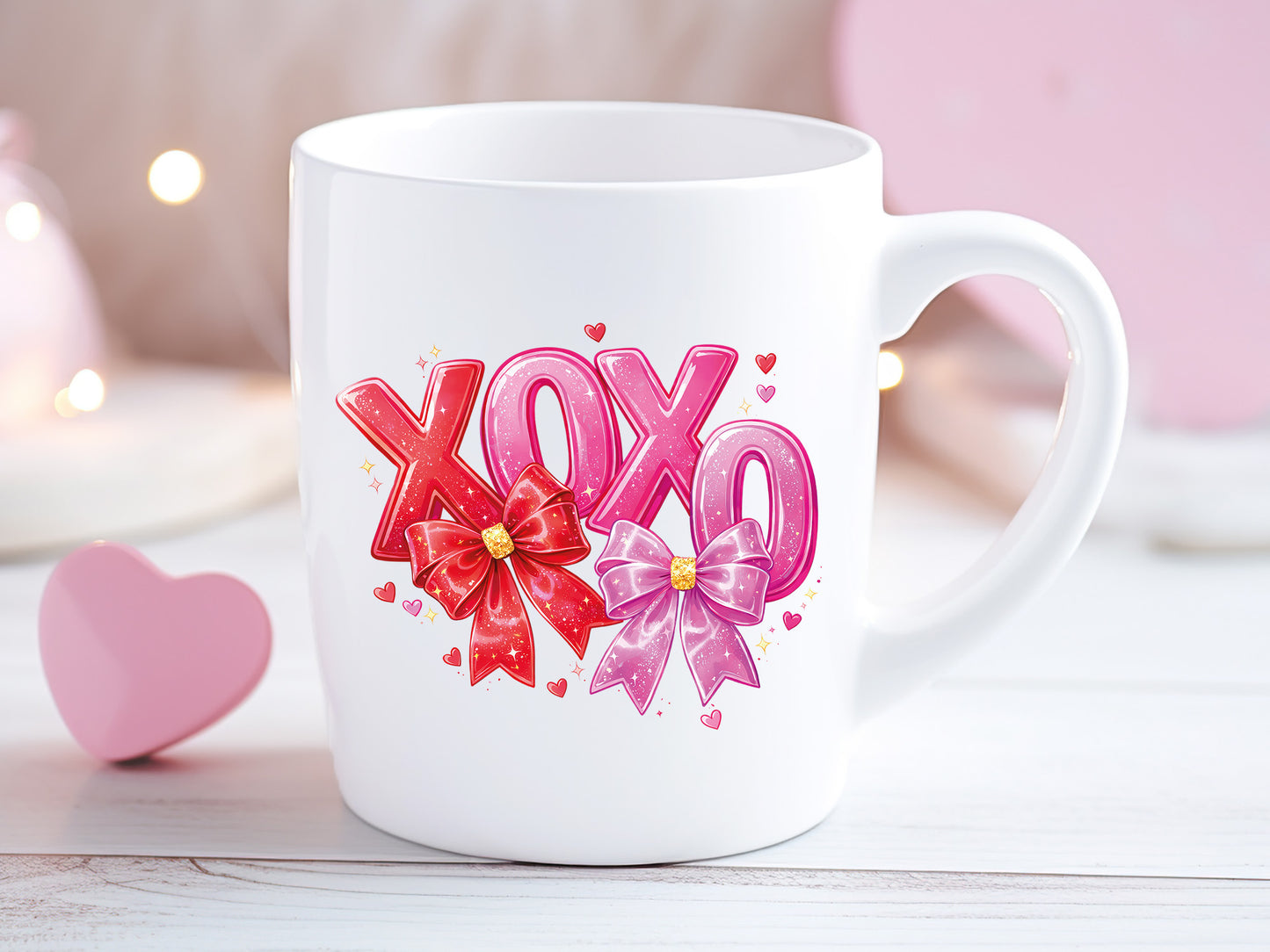 Preppy Xoxo Valentine Coquette PNG Sublimation
