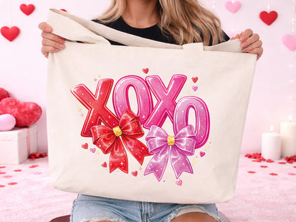 Preppy Xoxo Valentine Coquette PNG Sublimation