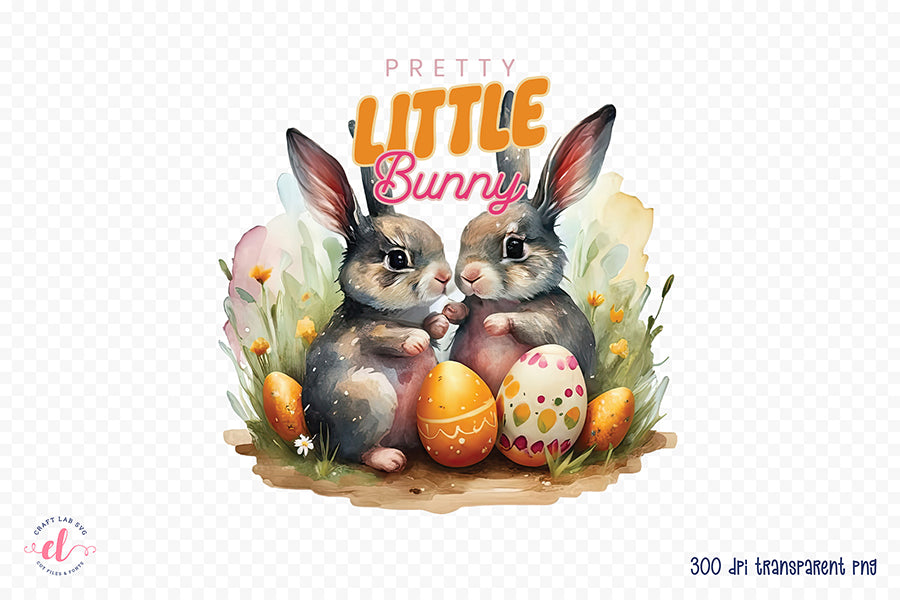 Pretty Little Bunny - Easter Sublimation