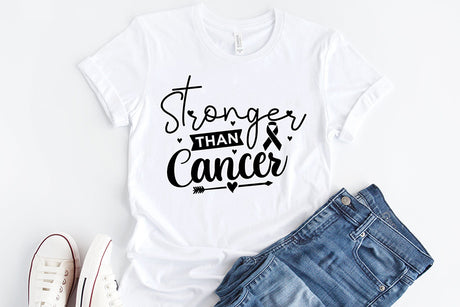 Stronger Than Cancer | Breast Cancer SVG