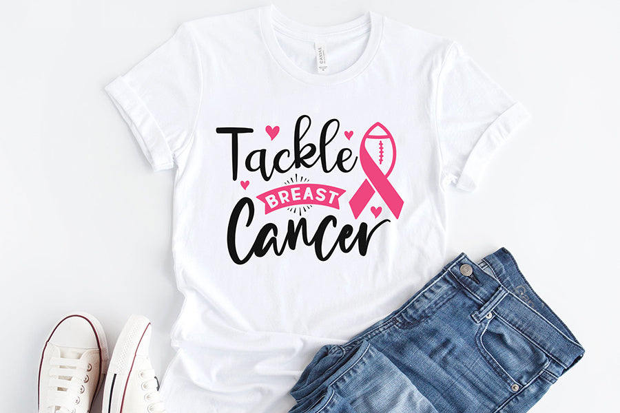 Tackle Breast Cancer SVG - Breast Cancer SVG