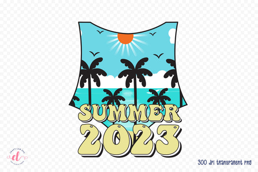 Retro Summer Sublimation - Summer 2023 PNG