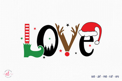 Christmas SVG Design | Love SVG