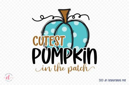 Halloween PNG - Cutest Pumpkin in the Patch