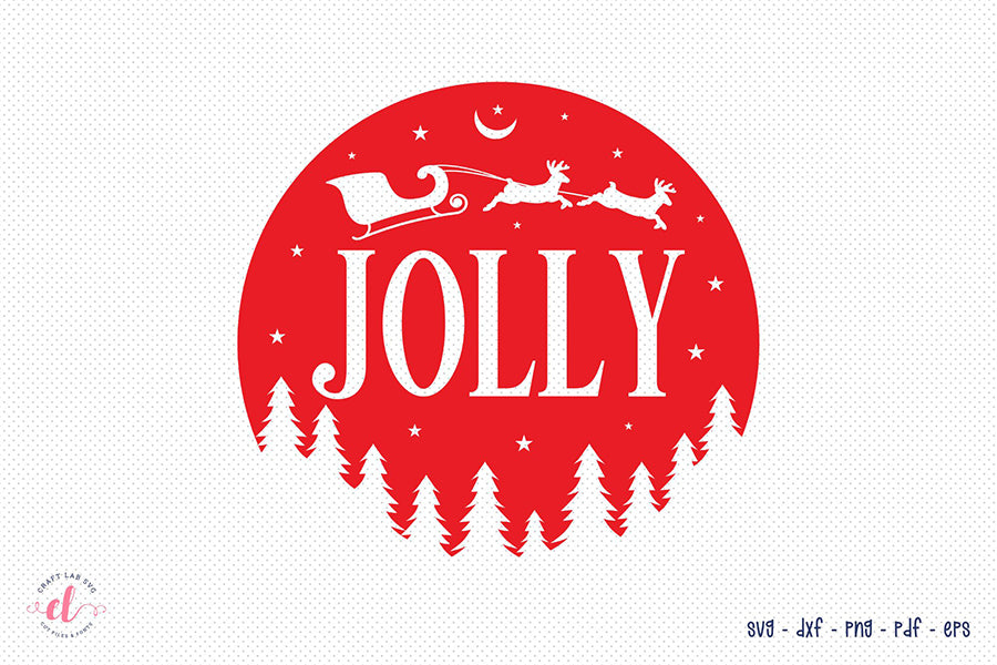 Christmas SVG | Jolly SVG Cut File