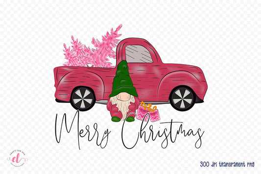 Merry Mama, Pink Christmas Sublimation Design