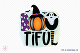Boo Tiful PNG | Halloween Sublimation Design