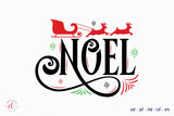 Noel SVG - Christmas SVG Cut File