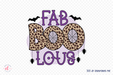 Halloween PNG Sublimation - Fab Boo Lous
