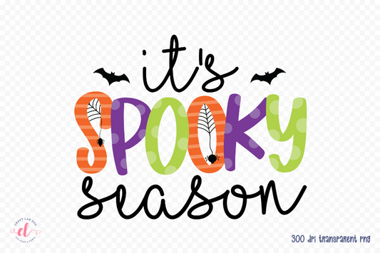 Halloween Sublimation Design, It's Spooky Season