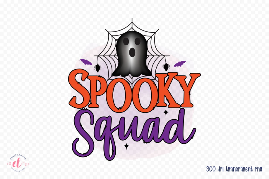 Halloween Sublimation Design, Spooky Squad