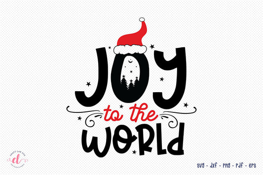 Christmas SVG - Joy to the World SVG