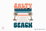 Retro Summer SVG | Salty Beach SVG