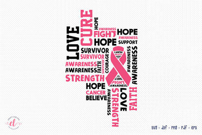 Breast Cancer SVG Design