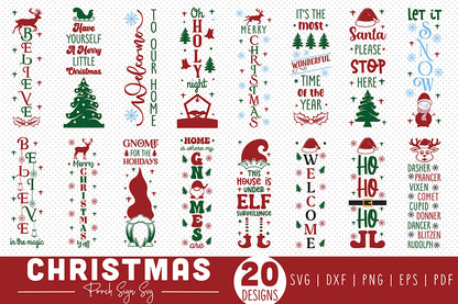 Western Christmas Sublimation Bundle