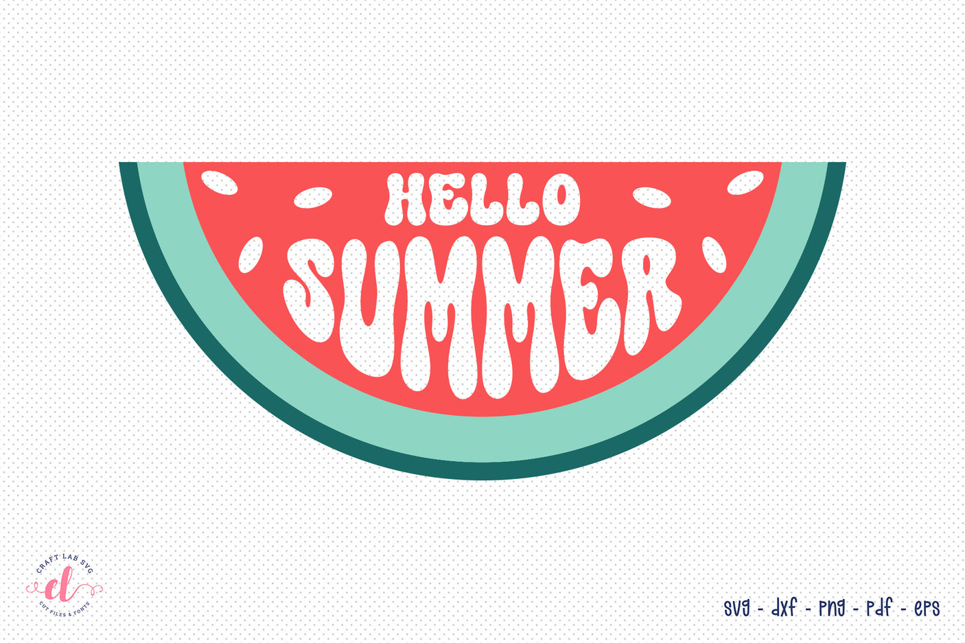 Retro Summer SVG | Hello Summer SVG