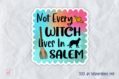 Printable Halloween Sticker PNG