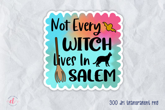 Printable Halloween Sticker PNG