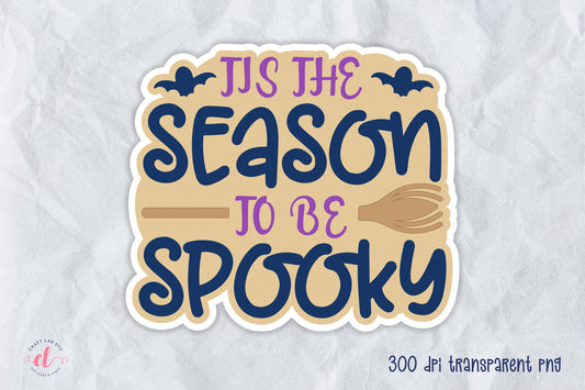 Printable Halloween Sticker PNG