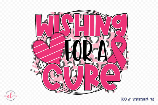 Wishing for a Cure | Breast Cancer PNG