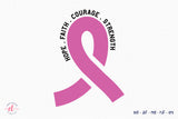 Breast Cancer Awareness SVG Design