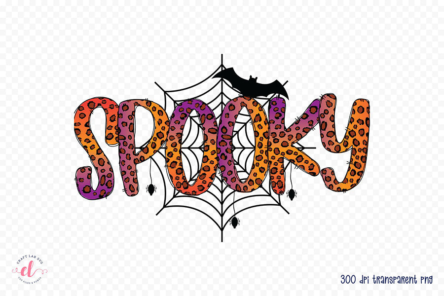 Spooky PNG - Halloween PNG Sublimation