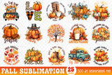 Fall Sublimation Bundle Vol.5