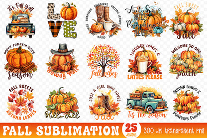 Fall Sublimation Bundle Vol.5