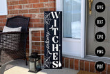 Halloween Porch Sign SVG | Welcome Witches