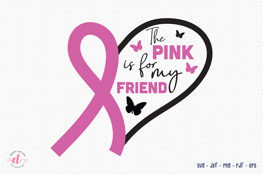 Breast Cancer Awareness SVG Design