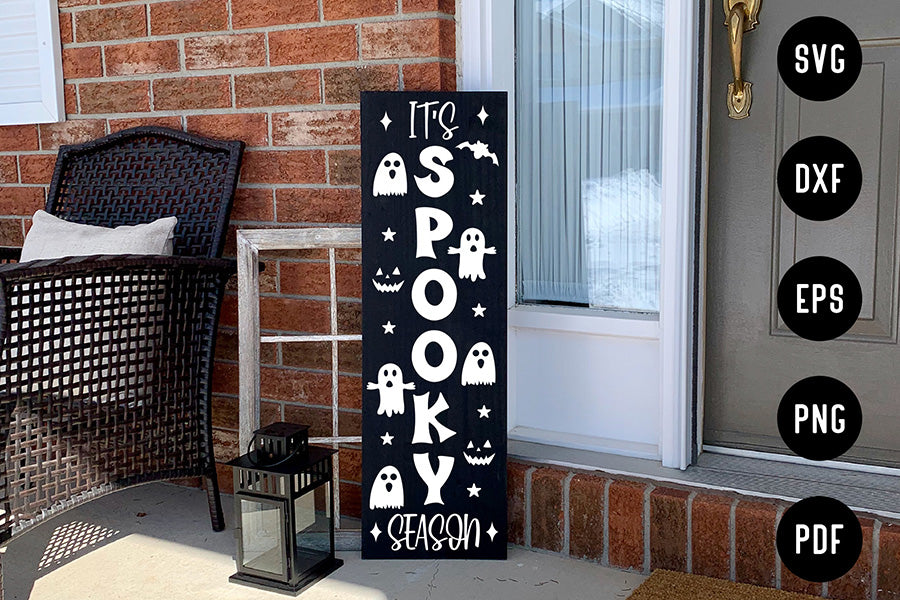 Halloween Porch Sign SVG | It's Spooky Season