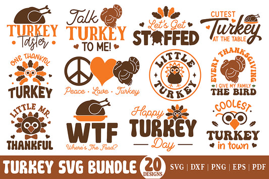 Turkey SVG Bundle