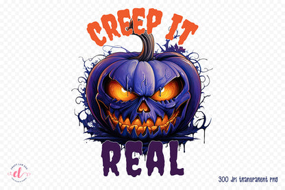 Halloween Sublimation Design | Creep It Real