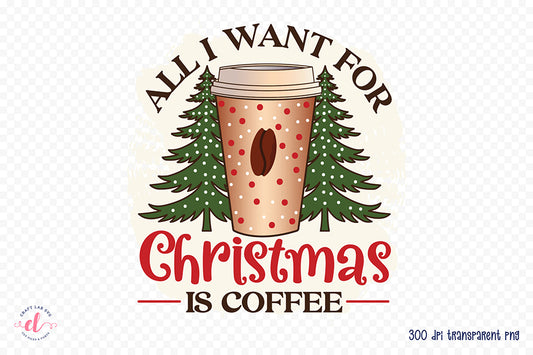 All I Want for Christmas is Coffee Sublimation
