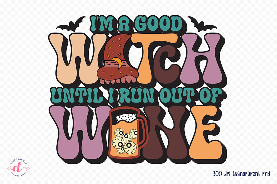 Halloween Witch PNG Sublimation Design