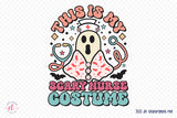 This is My Scary Nurse Costume PNG Sublimation
