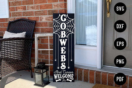 Halloween Porch Sign SVG Design