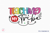 Teaching My Tribe, Teacher PNG, JPG, PDF