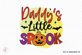 Daddy's Little Spook - Halloween PNG Sublimation