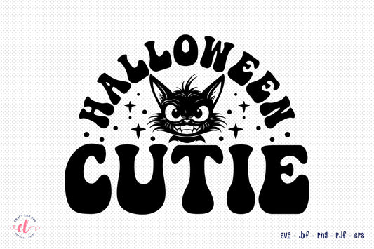 Retro Halloween SVG, Halloween Cutie SVG