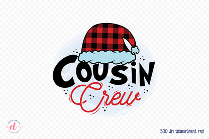 Cousin Crew | Kids Christmas Sublimation Design