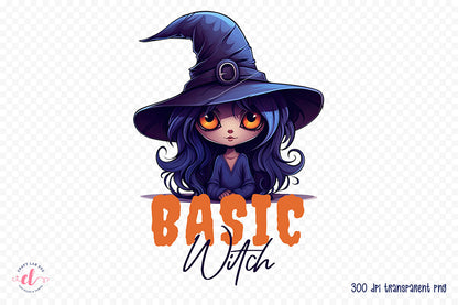 Basic Witch - Halloween PNG Sublimation